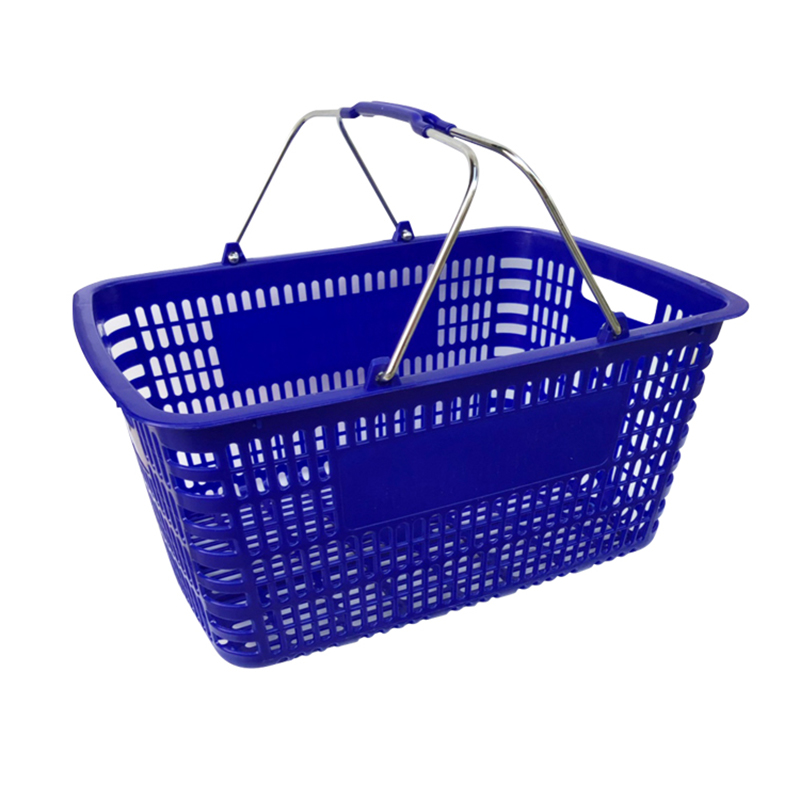 Guichang Wheeled Shopping Cart Shopping Basket Shopping Basket Plastic Food Basket Home Mini