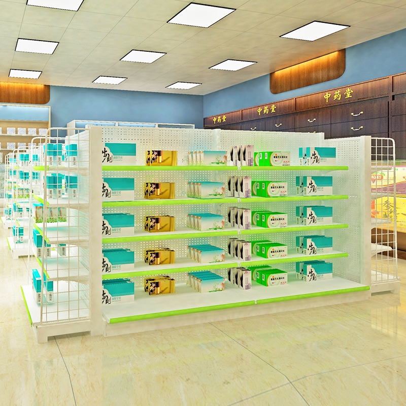Single Shelves Display Shelf for Wall Medical Shop Racks Cosmetic Rack  Products Equipment Supermarket Accessories
