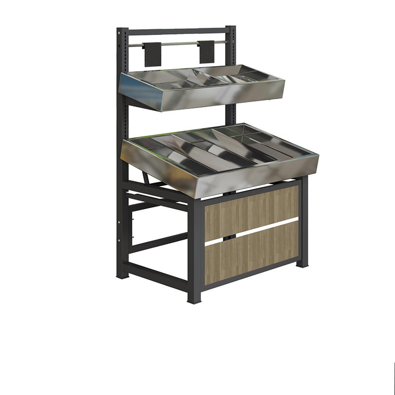 Guichang Multi-functional Fruit Display Stand Fruit Shelf Refrigeration Display Cabinet