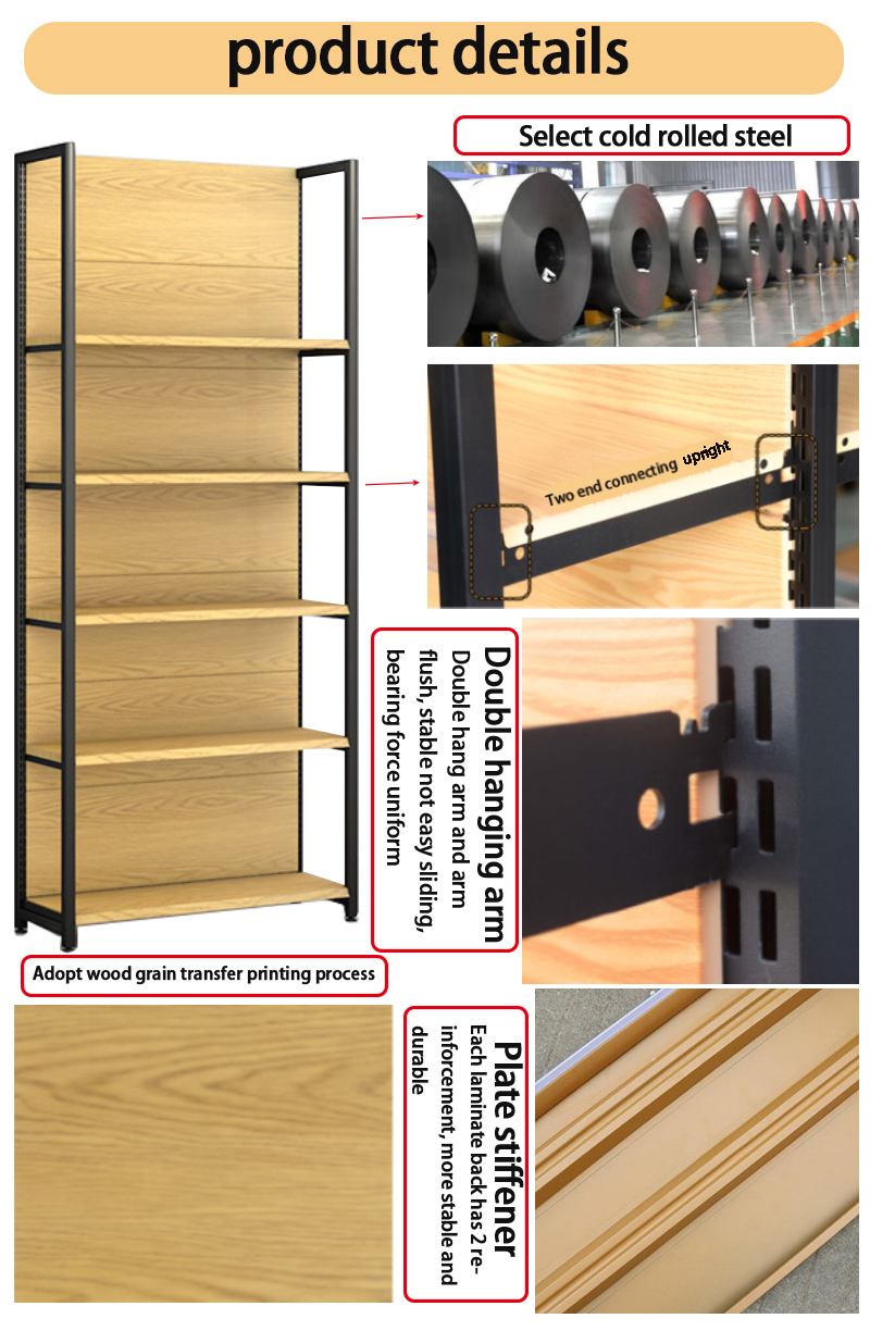 Detailed shelf installation