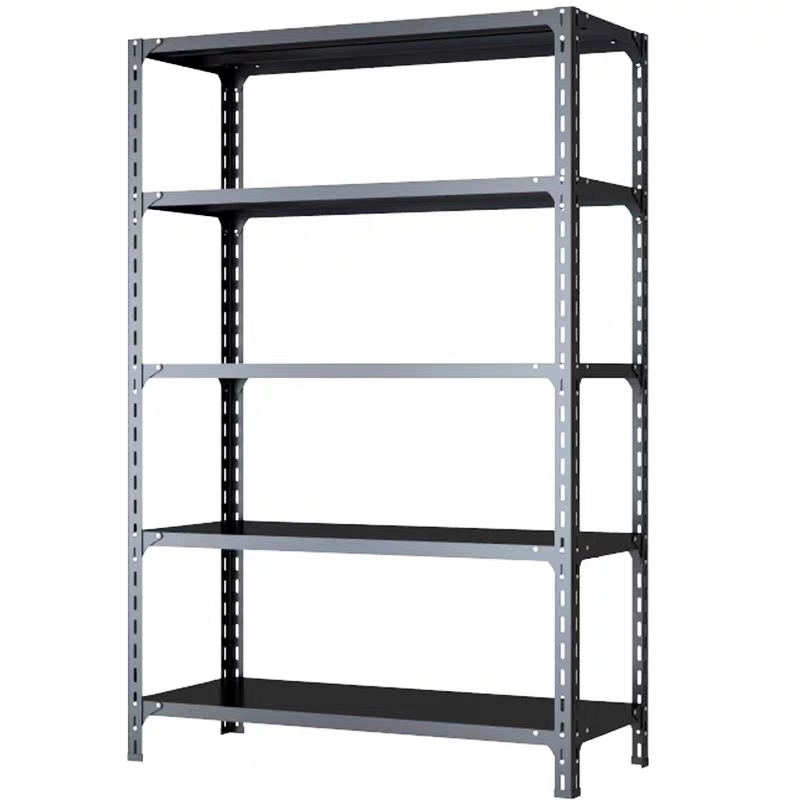 Guichang Warehouse Storage Angle Steel Household Shelf Kitchen Balcony Multi-layer Iron Shelf Rack Display Supermarket Shoe Rack