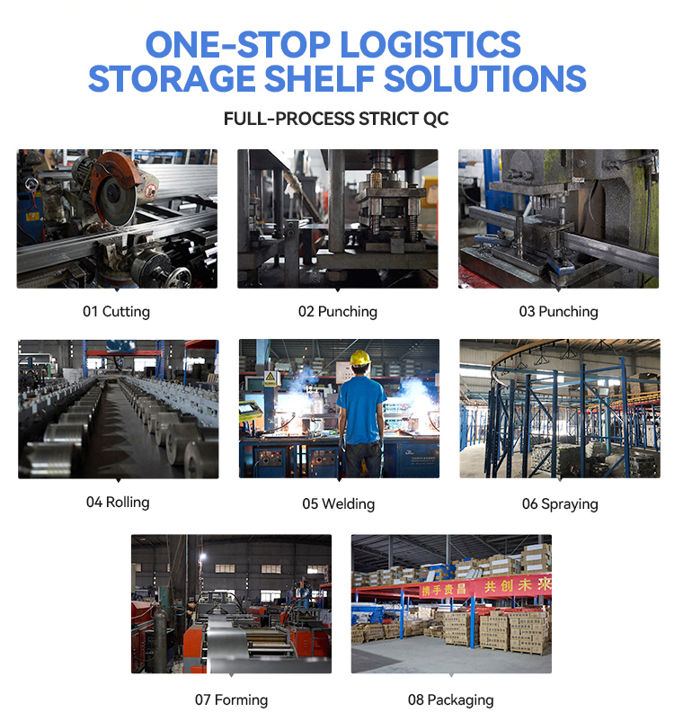Factory Sale Metal Shelving Unit  Shelf for Warehouse Light Duty Storage Shelves  Adjustable Warehouse Shelving Rack