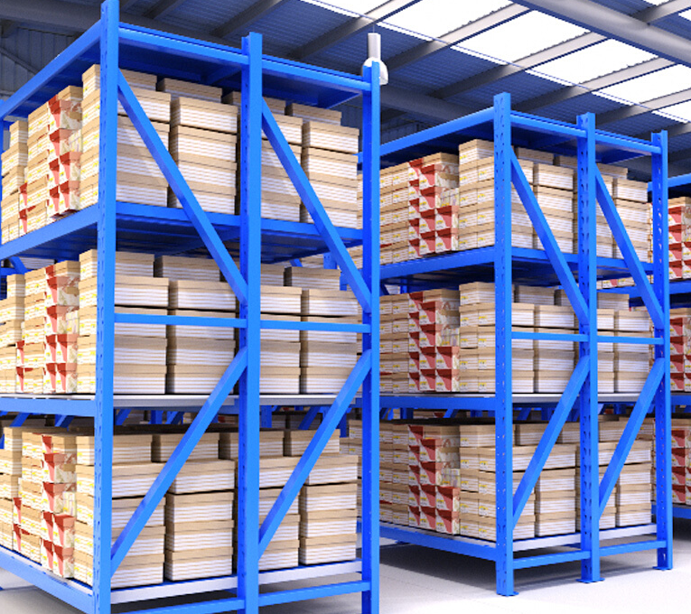 Heavy Duty Steel Racking  Adjustable Strong Durable Storage Shelf  Stable Metal Warehouse Shelving