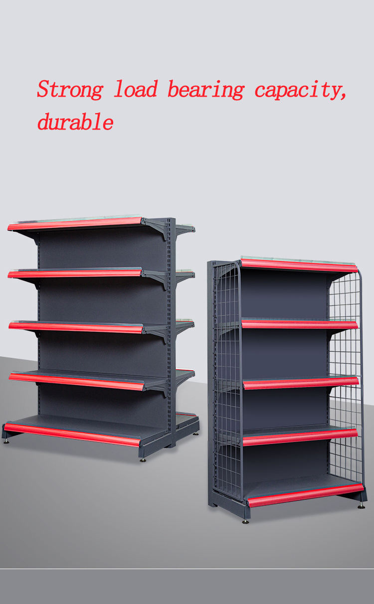 Super High Cost Performance Supermarket Shelves Display Racks Double Side Shelf for Shop