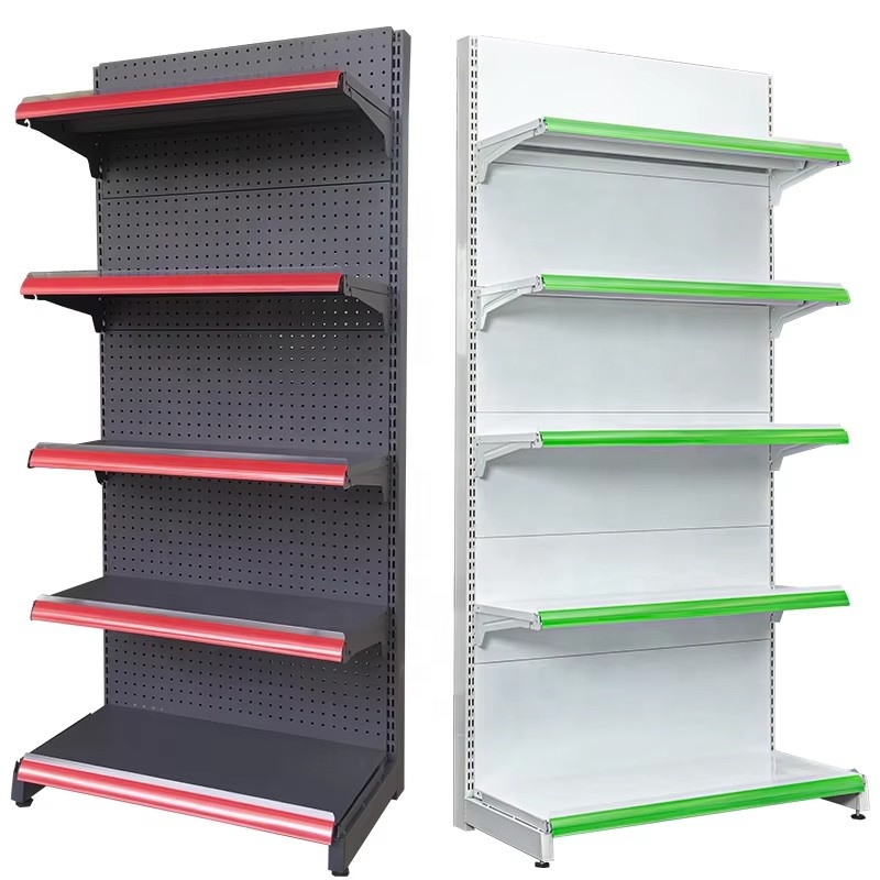 Light-duty Store Shelving Factory Direct Sale Store Gondola Best Price Grocery Shelves for Supermarket
