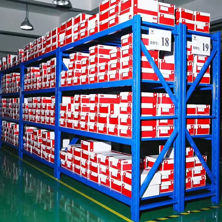 Space Saving Warehouse Shelving Durable Steel Racks Multi Tier Shelves for Pallet Storage