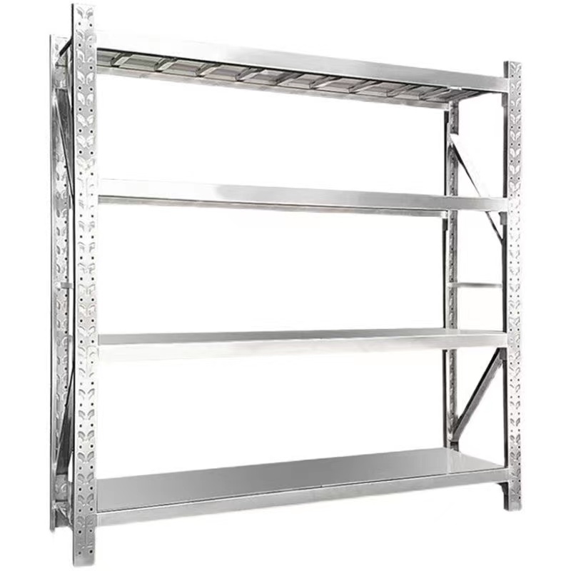 Retail Shelving Light-duty Warehouse Shelving Rack Adjustable Metal Modular Storage Shelf With Strong Bearing Capacity