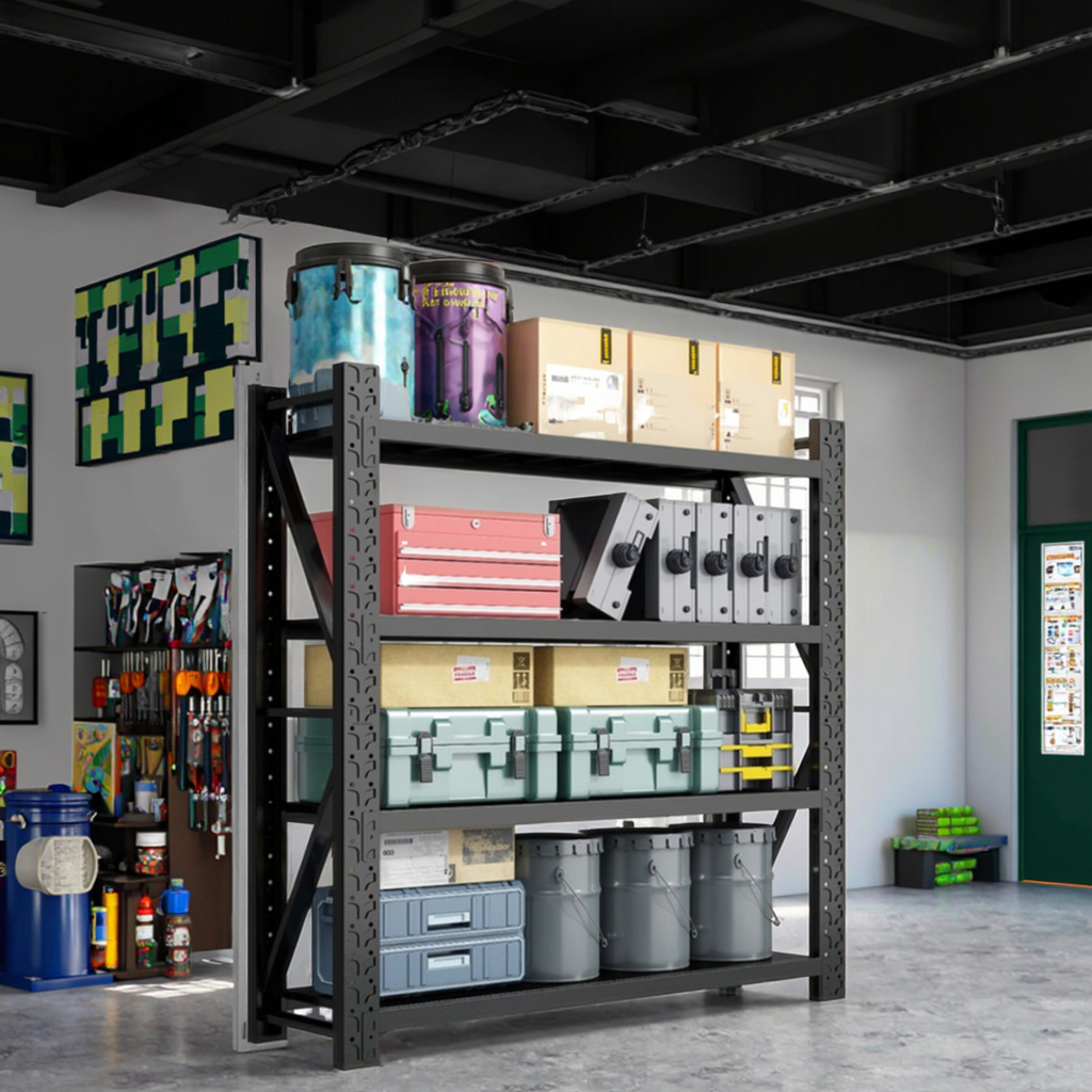Best Price Steel Shelving Rack for Garage Multipurpose Warehouse Shelving and Storage Shelves