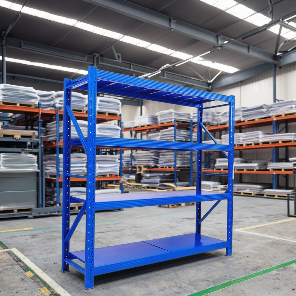 Best Price Factory Garage Storage Metal Industrial Racks Hot-Selling Warehouse Shelving for Stacking