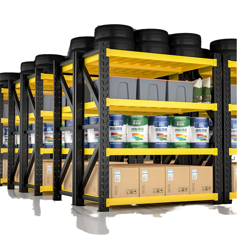 Corrosion Protected & Carton Packed Warehouse Shelving Customized Layers Galvanized Shelf Space-Optimized Shelves for Garage