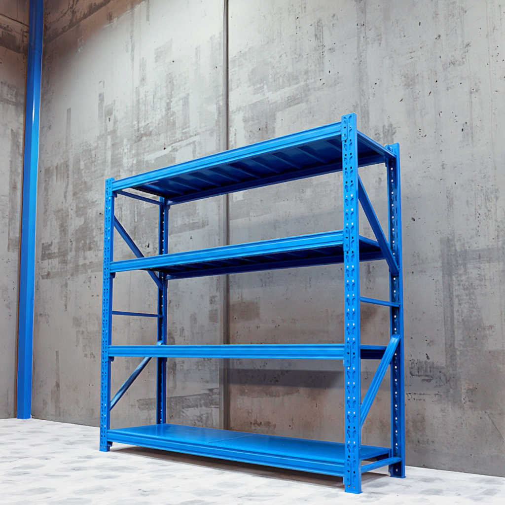 Best Price Factory Garage Storage Metal Industrial Racks Hot-Selling Warehouse Shelving for Stacking