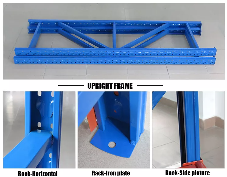 Customized Rack Pallet Rack System Storage Shelves Metal Storage Rack Warehouse Shelving