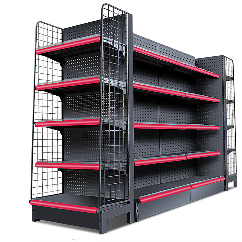 Customized 5-Layer Light Duty Metal Supermarket Shelves Warehouse Rack Store Shelving