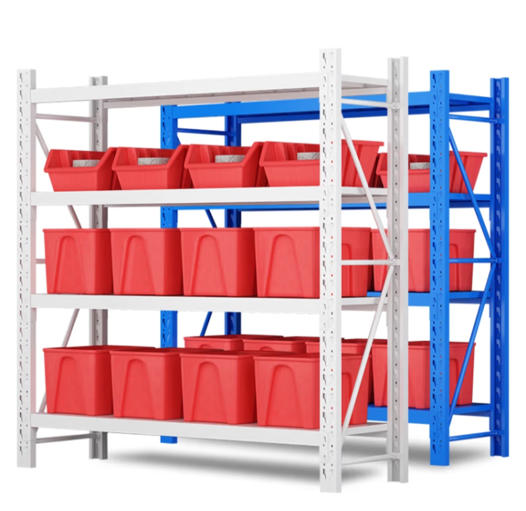 High Quality Storage Shelf 100kg /layer Garage Shelves Low Price Adjustable Warehouse Rack