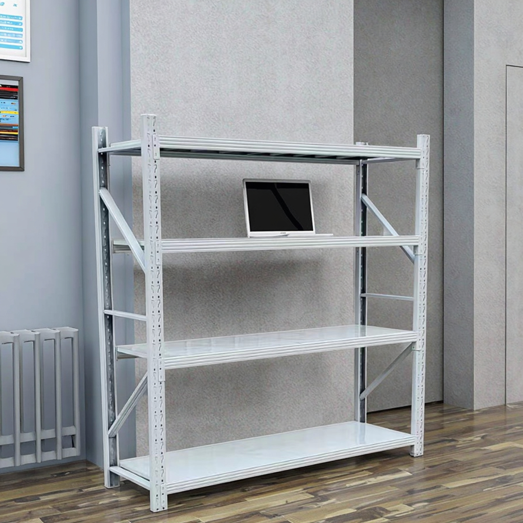 Retail Shelving Light-duty Warehouse Shelving Rack Adjustable Metal Modular Storage Shelf With Strong Bearing Capacity