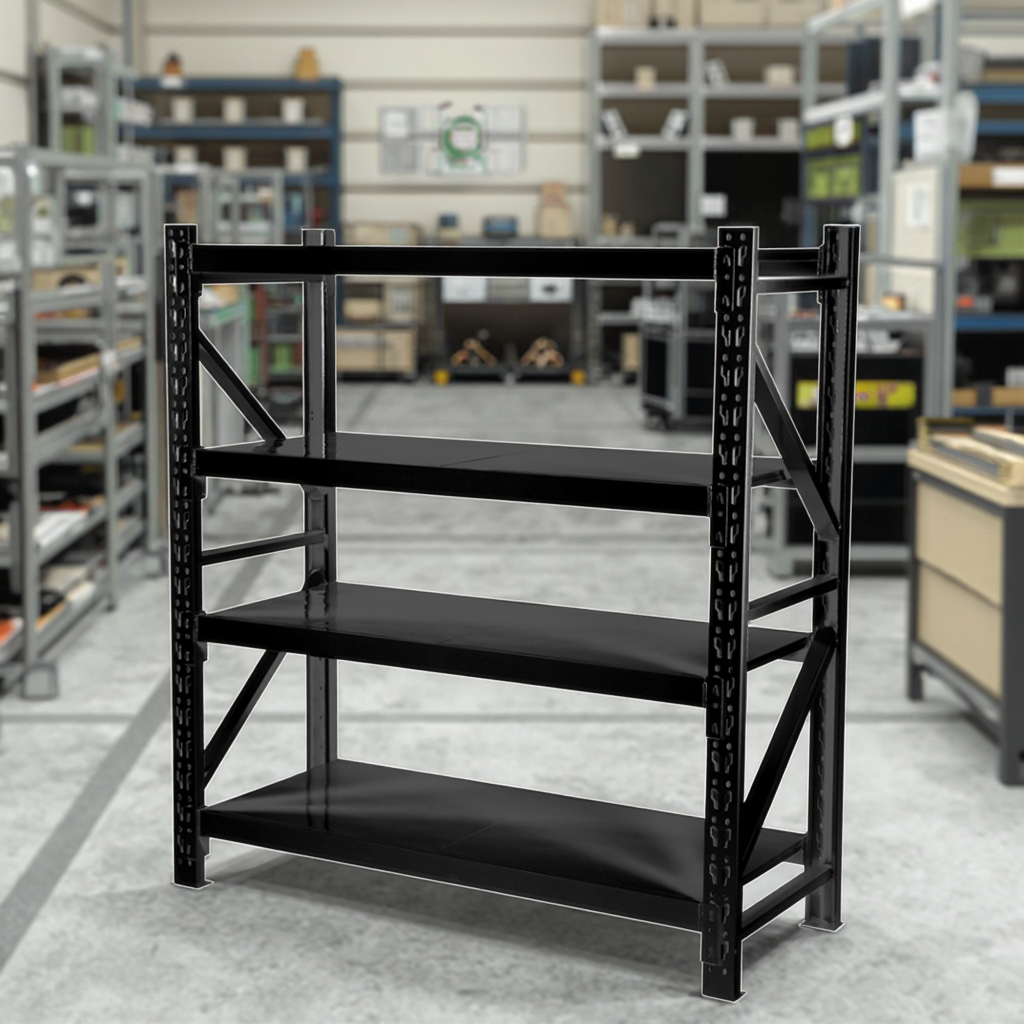 Ready to Ship Medium-Duty Metal Warehouse Rack Wide Span Storage Shelves  Factory Price Warehouse Shelving