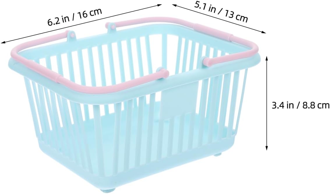 Wholesale Factory Price GUICHANG Eco-Friendly Plastic Guangxi Made Supermarket Shopping Baskets Model 002 2 Handles 28L 18+