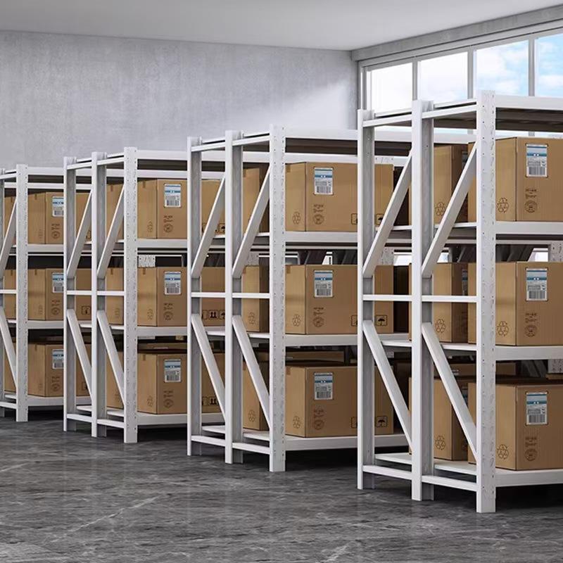 Wholesale Steel Stacking Racks With Adjustable Utility Shelves Warehouse Shelving Shelving Rack for Industrial Storage