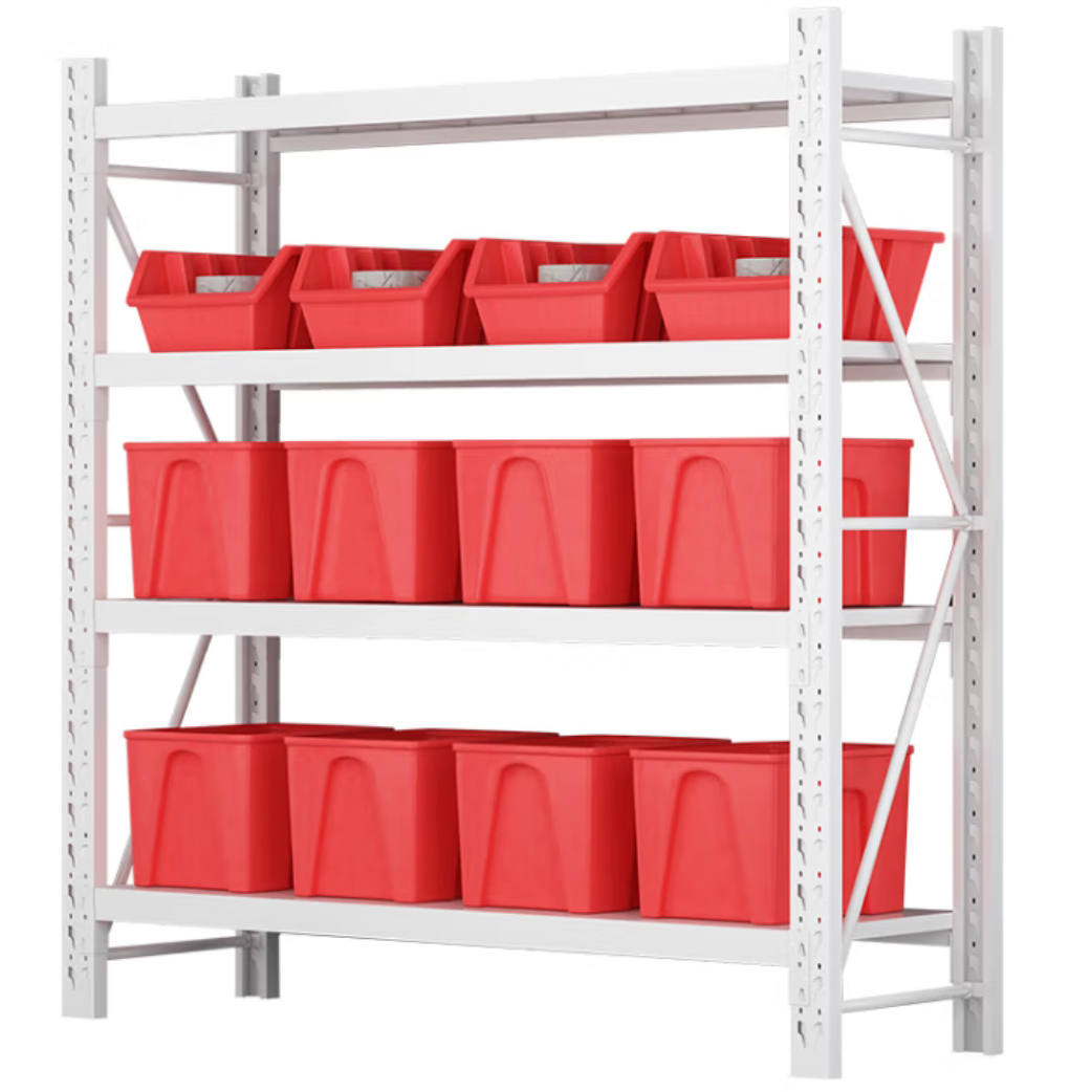 B2B Price Warehouse Rack New Design Storage Shelves Customizable Metal Shelving Unit for Factory
