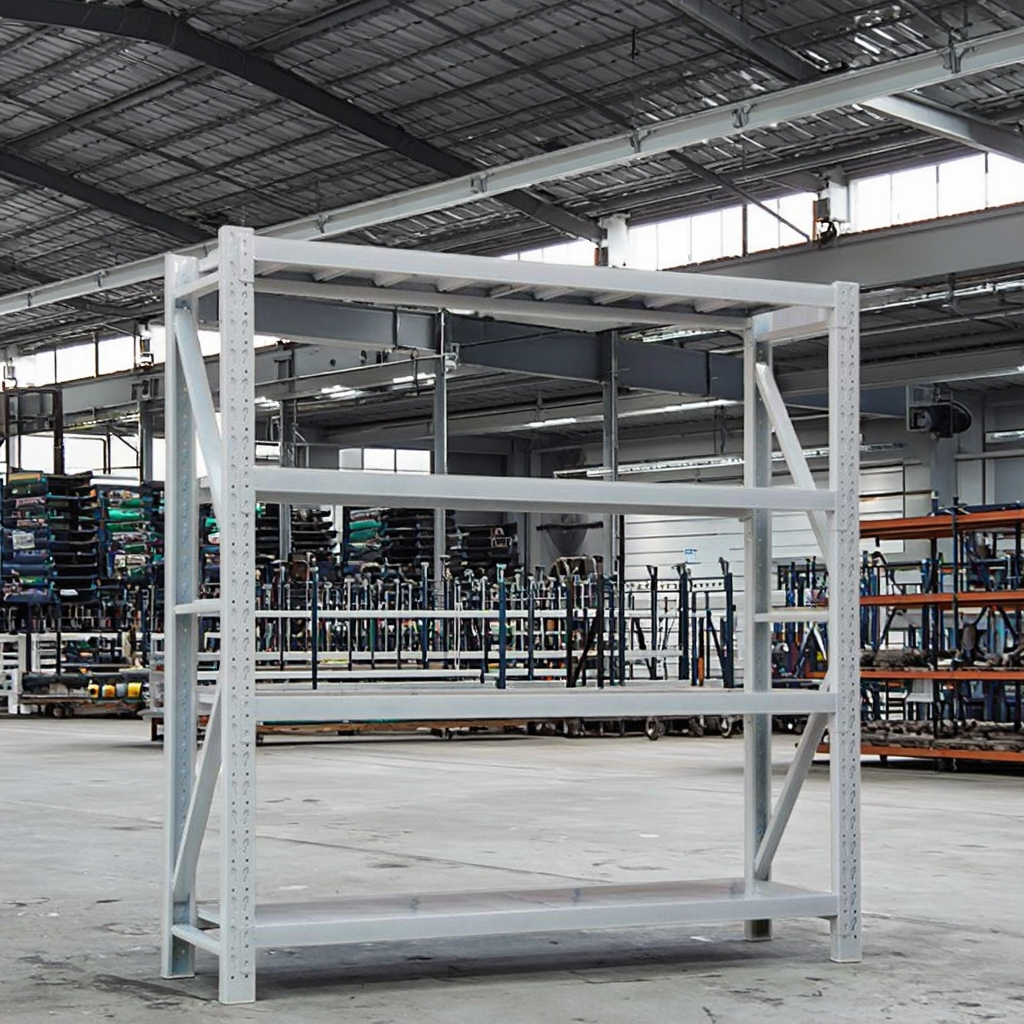 Hot-Selling Adjustable Industrial Metal Storage Unit Steel Boltless Warehouse Shelving for Garage Stacking Racks Shelves