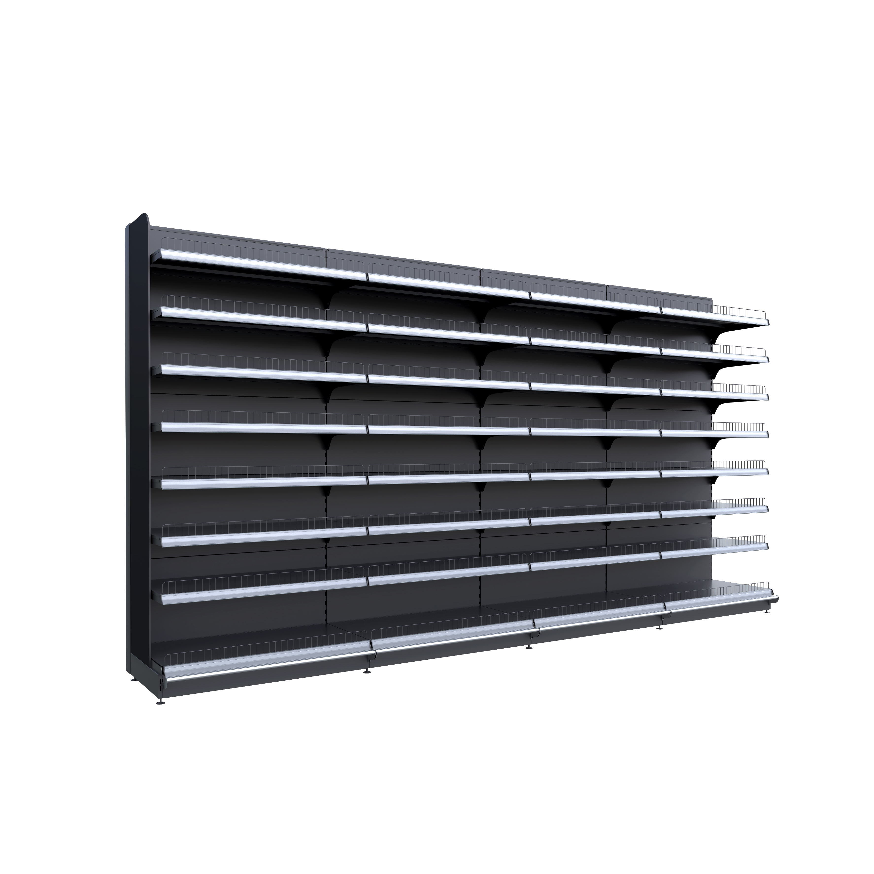 Supermarket Store Shelving Metal Retail Rack for Shop Snacks Shelves Display Gift Shop Rack Gondola Shelf