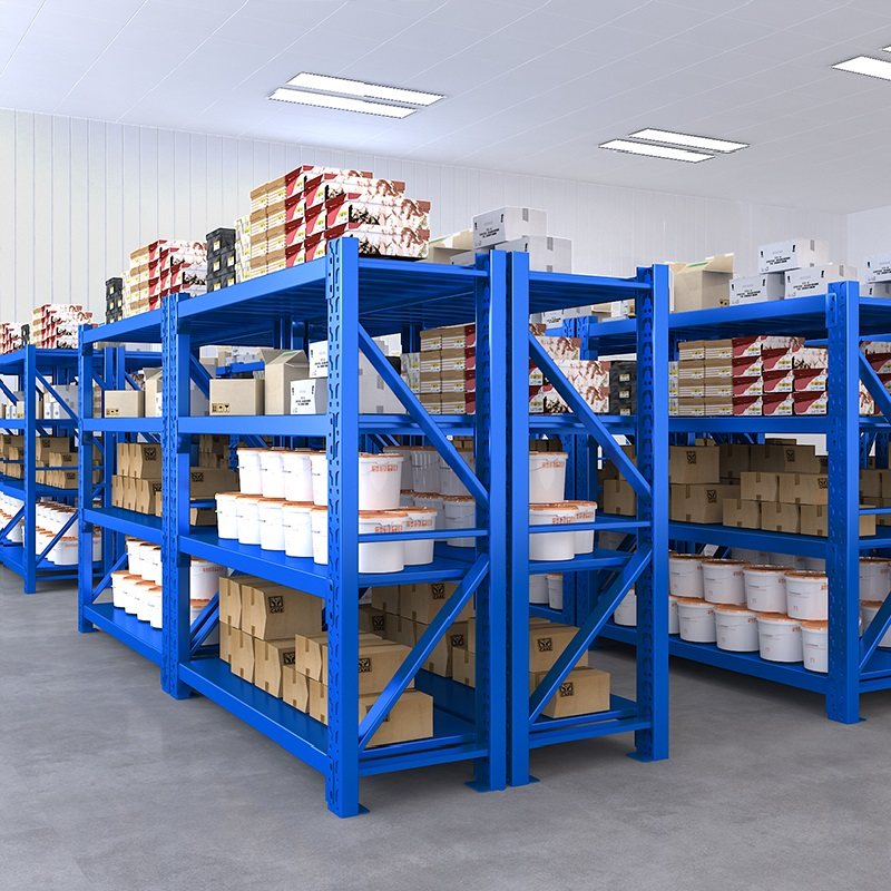 Retail Store Display Shelving Setup