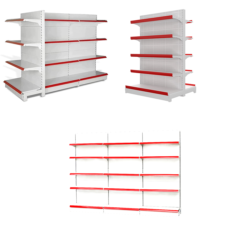 Factory Outlet Supermarket Shelf Adjustable Display Racks Gondola Shelving Store Shelving for Supermarket