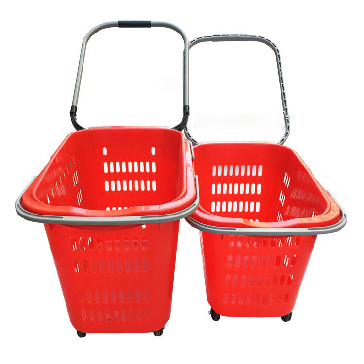 Small Shopping Carts for Supermarkets and Convenience Stores Plastic Shopping Carts Shopping Baskets