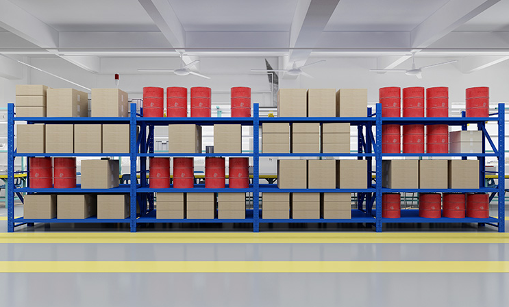 Customer Assembled Warehouse Storage Rack
