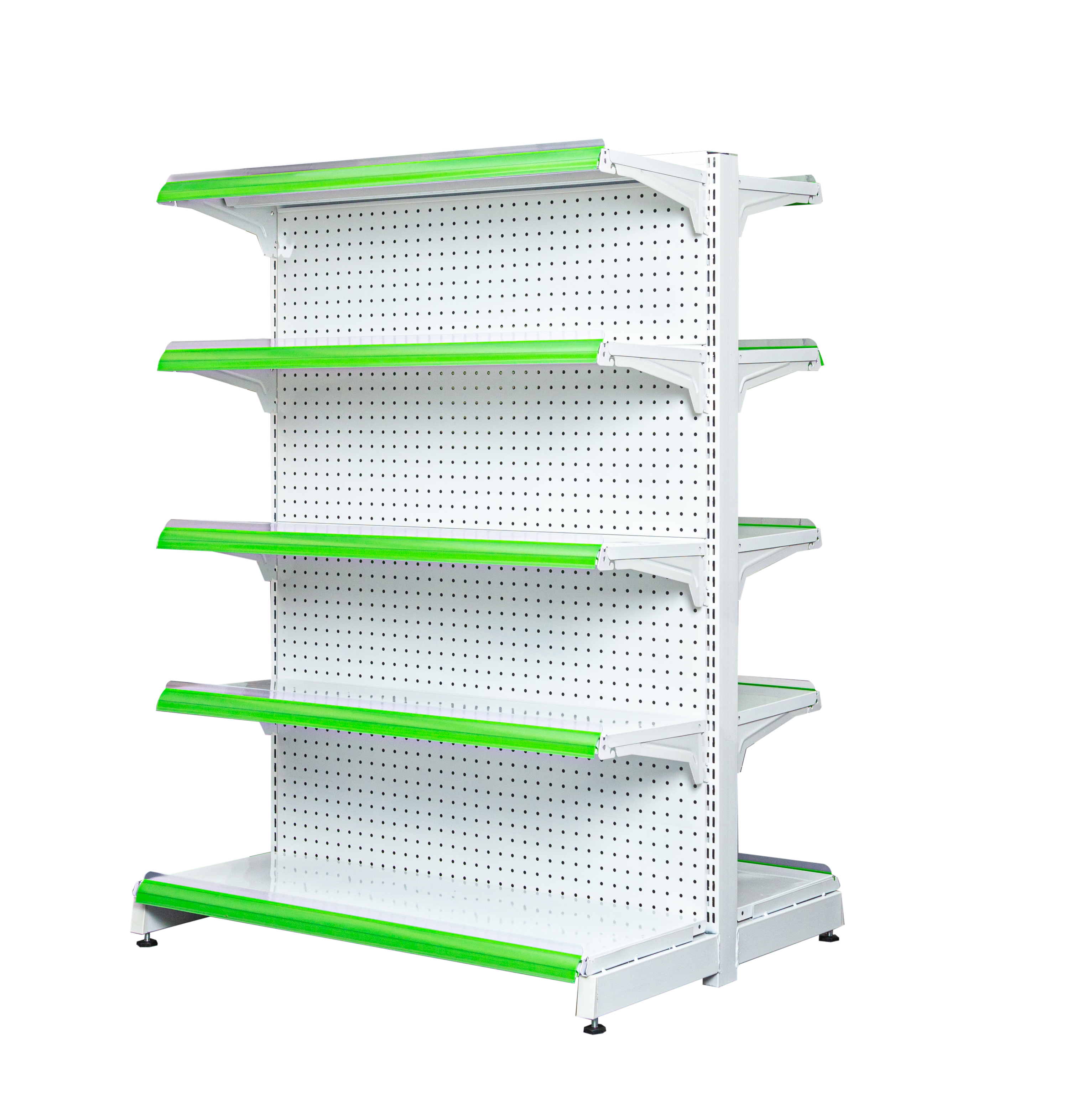 Guichang Metal Supermarket Storage Rack Accessories Top Cover With Double-sided Storage Rack Use