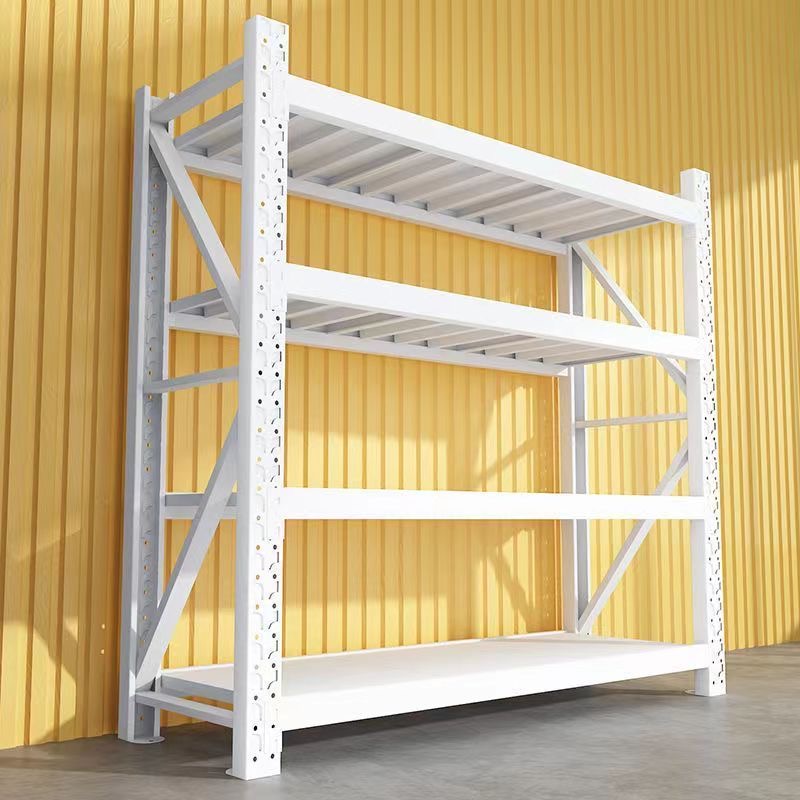 Industrial Use Medium Duty Metal Shelving Unit Wholesale Price Steel Storage Shelf for Garage and Warehouse Use