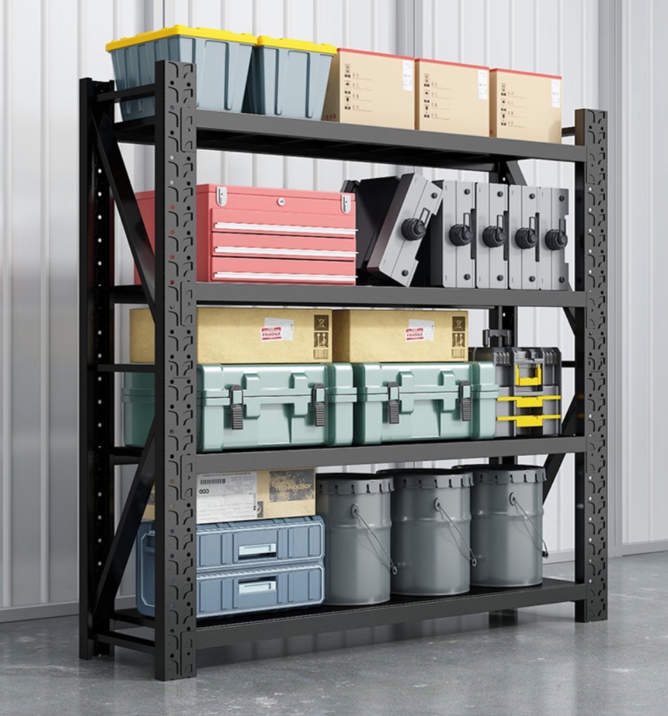 High Quality Storage Shelf 100kg /layer Garage Shelves Low Price Adjustable Warehouse Rack