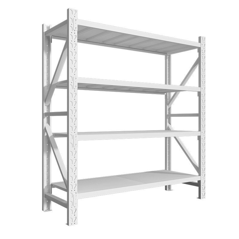 Customized Industrial Use Power Coating Steel Warehouse Shelving  Adjustable Boltless Metal Shelving Units Rack Shelving