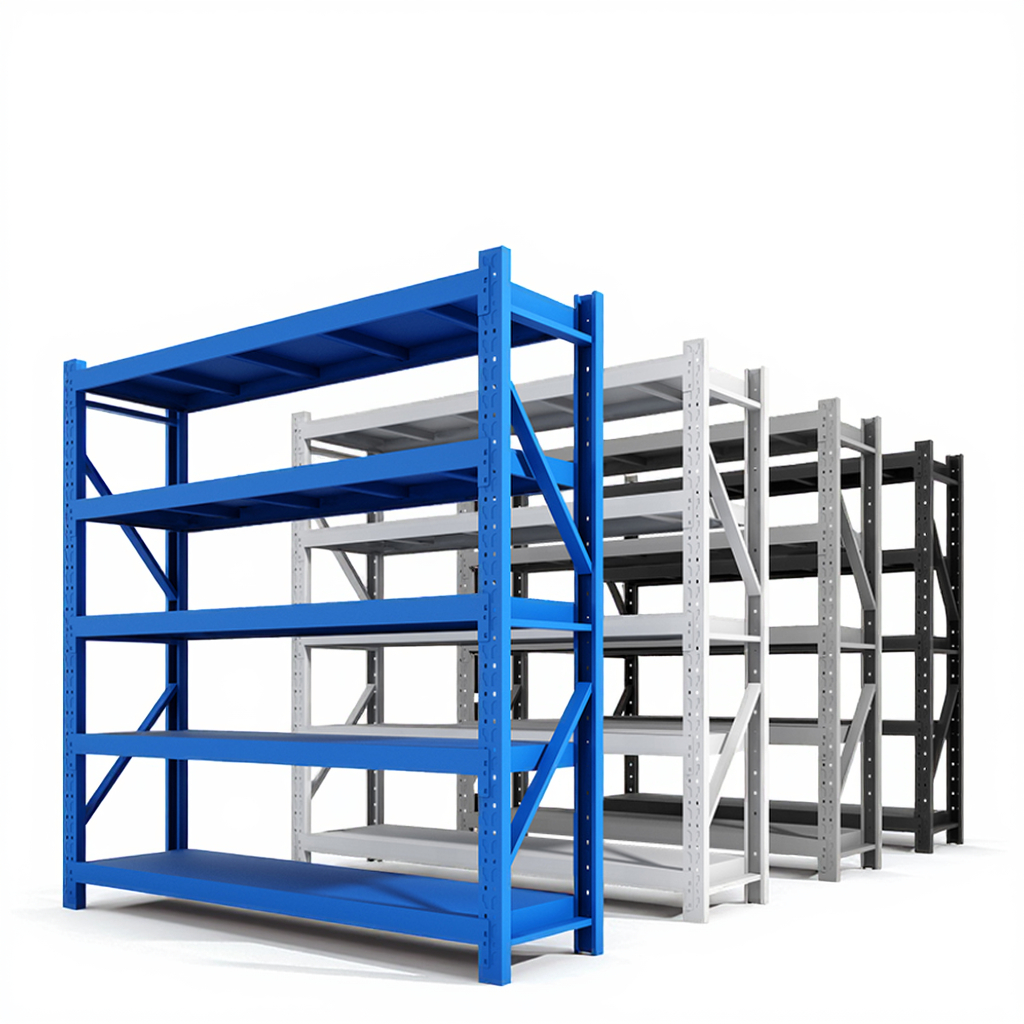Warehouse Shelving Storage Shelf  Customizable Metal Shelving Rack Shelf with DDP Shipping Support