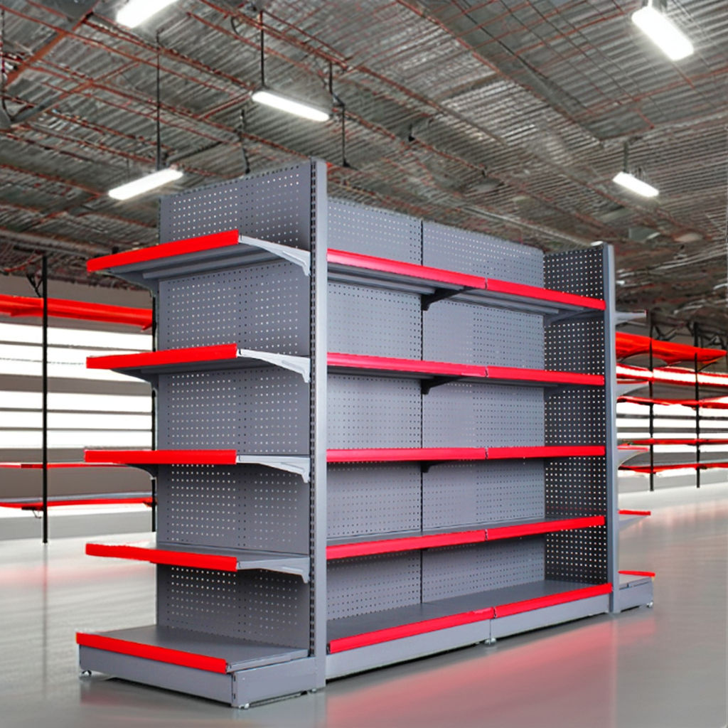 Super High Cost Performance Supermarket Shelves Display Racks Double Side Shelf for Shop