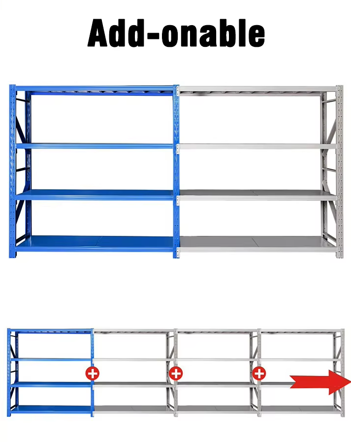 Warehouse Shelving with Pallet Racking Metal Shelving Steel Storage Racks for Logistics Centers
