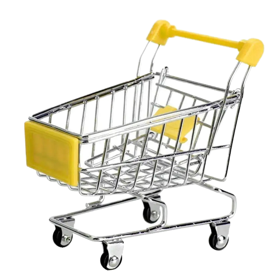 Baby and Toddler Supermarket Trolley Color Patterns, Small to Medium Capacity, Light