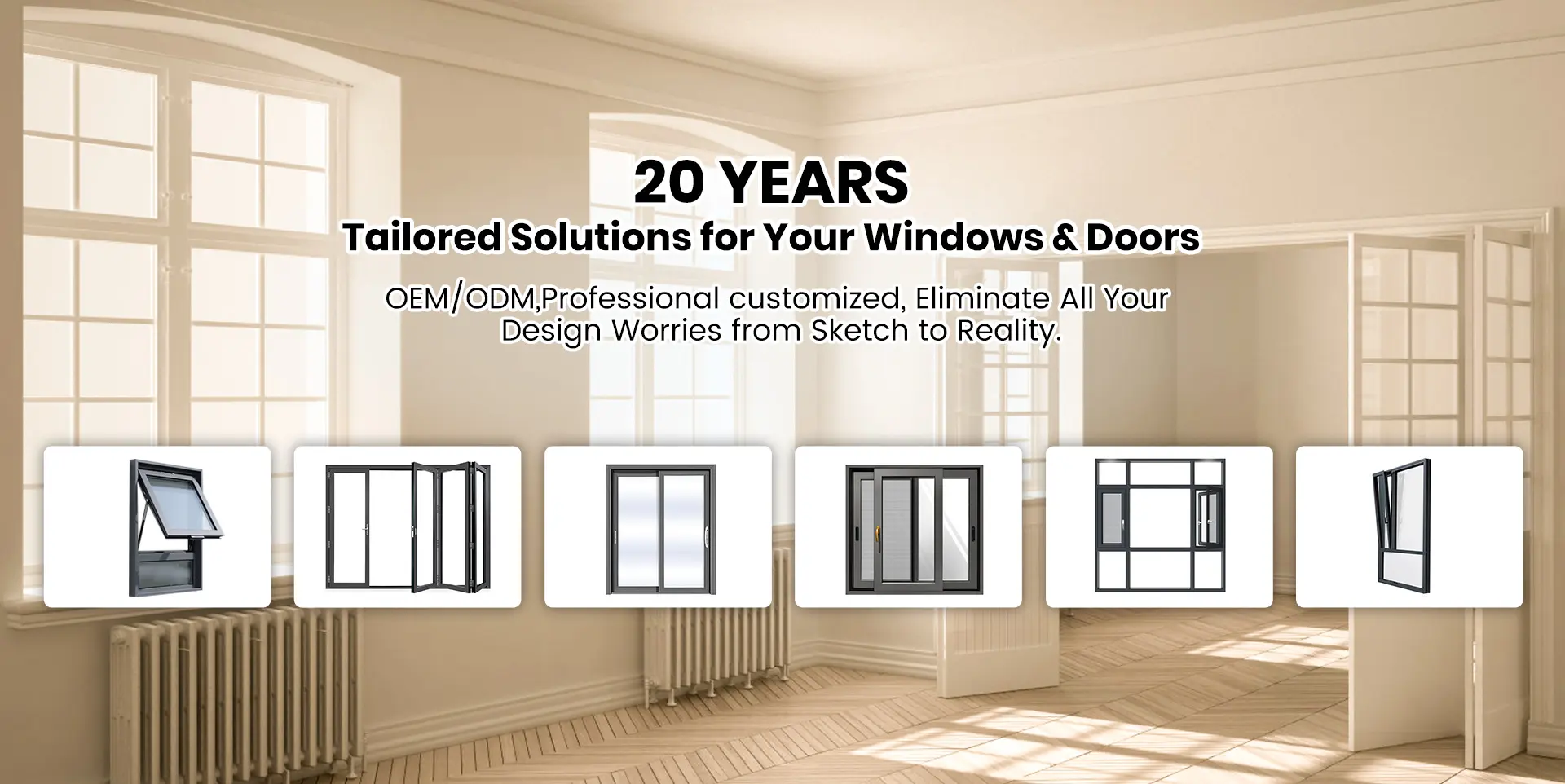 Guoxin Glass aluminium windows and doors architectural glass solutions