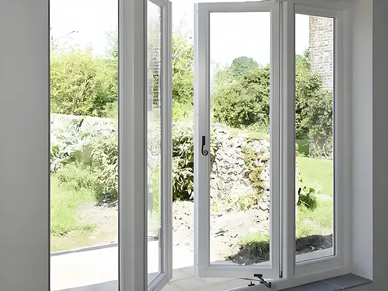 Broken bridge aluminum vs plastic steel casement window cost performance comparison guide