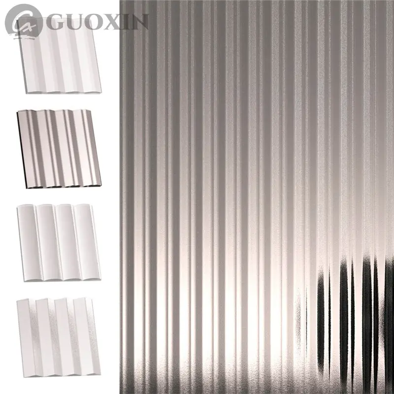 Fluted Glass Detail