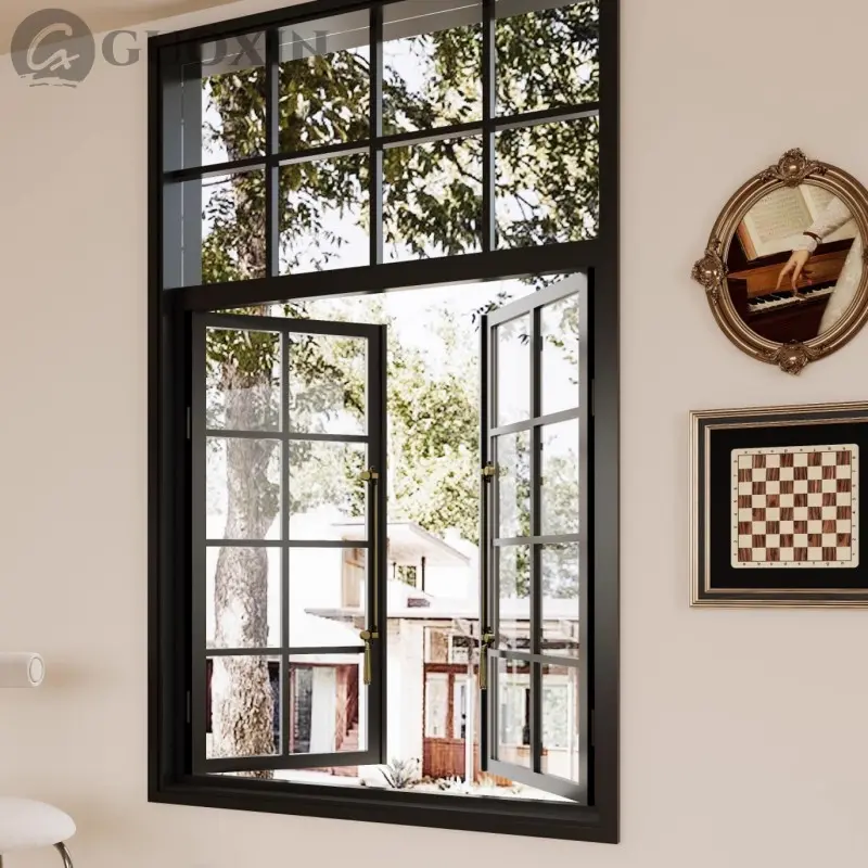 Aluminium Casement Window by Guoxin Glass — precision engineered for maximum ventilation
