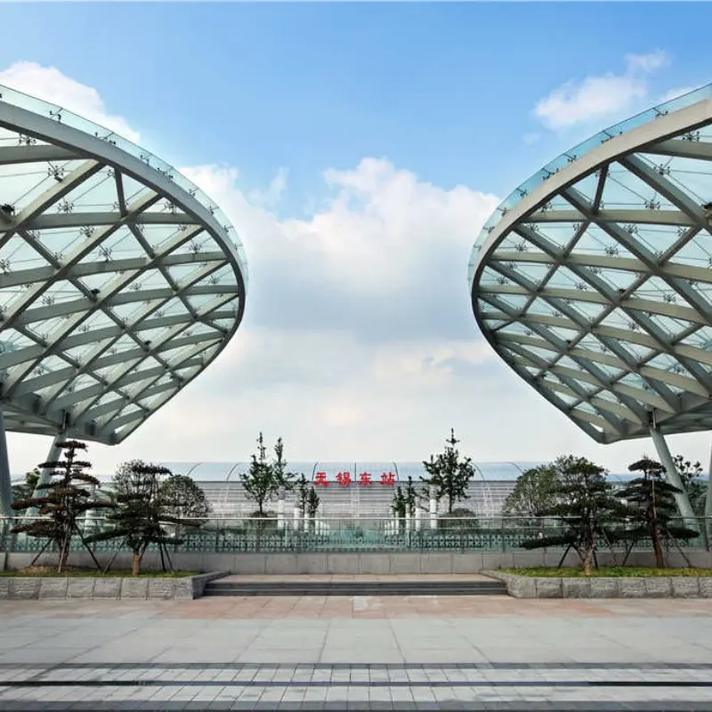 Transportation hub glass application — Wuxi Railway Station laminated glass by Guoxin