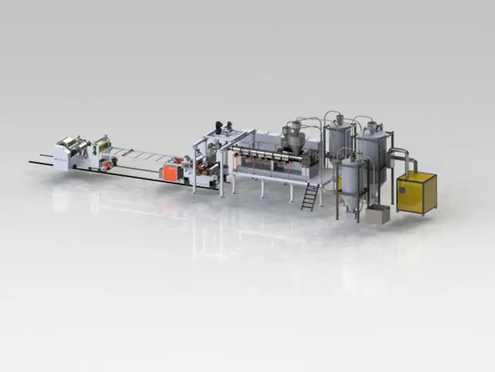 Famous PETG Decorative Film Extrusion Line Factory, Companies