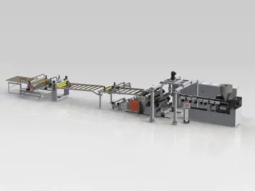 PEEK PFA PVDF High-Performance Board Extrusion Line