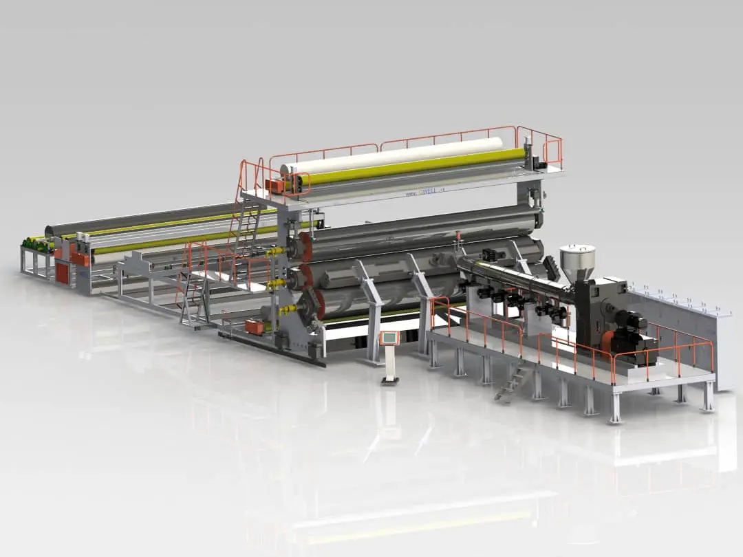 High-Quality PE Geo-membrane Waterproof Sheet Extrusion Line Factory, Company
