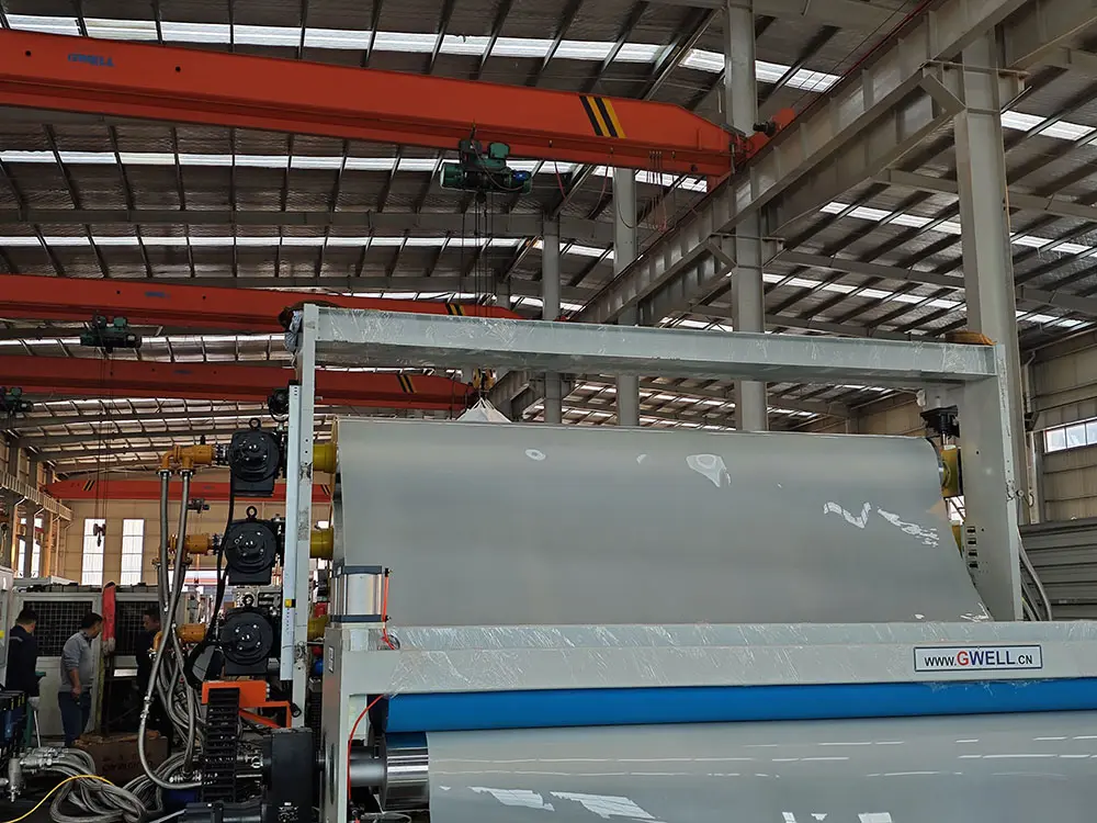 PE Geo-membrane Waterproof Sheet Extrusion Line (1)
