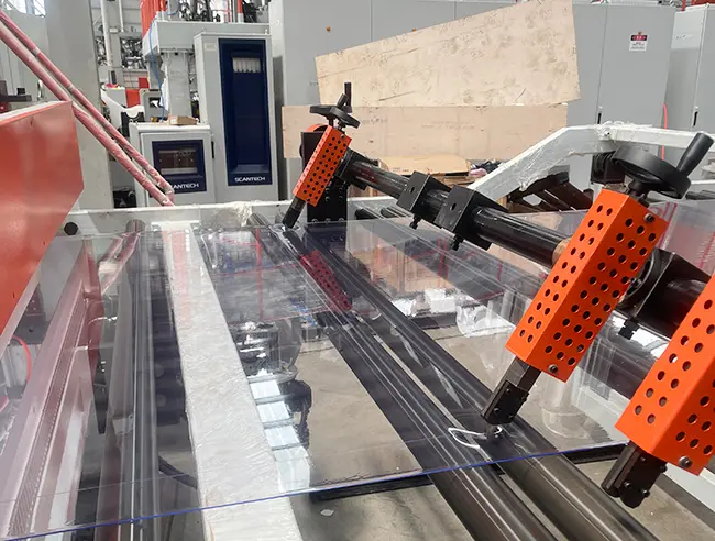 Extrusion line machinery
