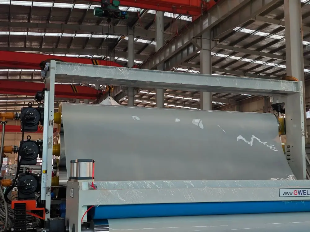 PVC EVA Waterproof Sheet Extrusion Line Part 1