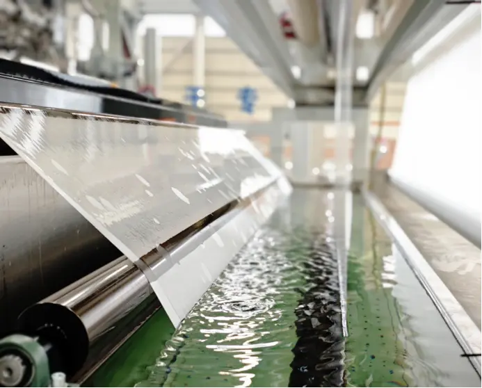 Chinese PVB wedge film production line GWELL technology