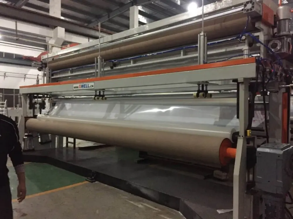 PVC EVA Waterproof Sheet Extrusion Line (5)